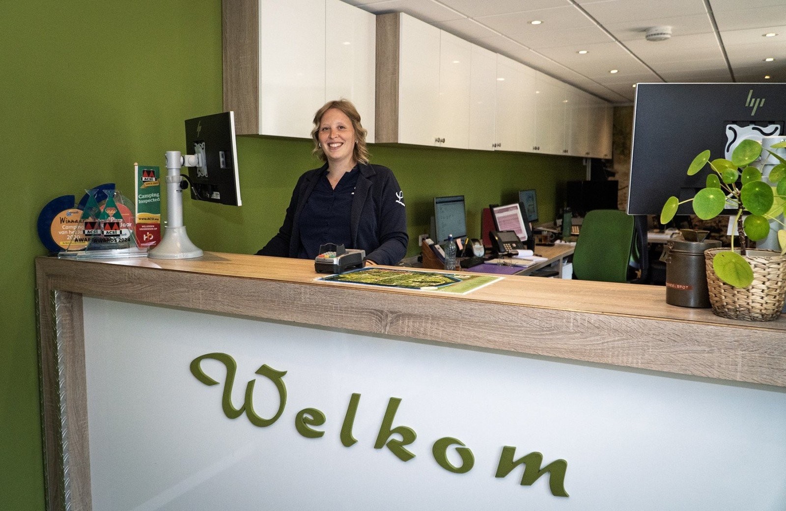Receptie bij Vakantiepark Lierderholt